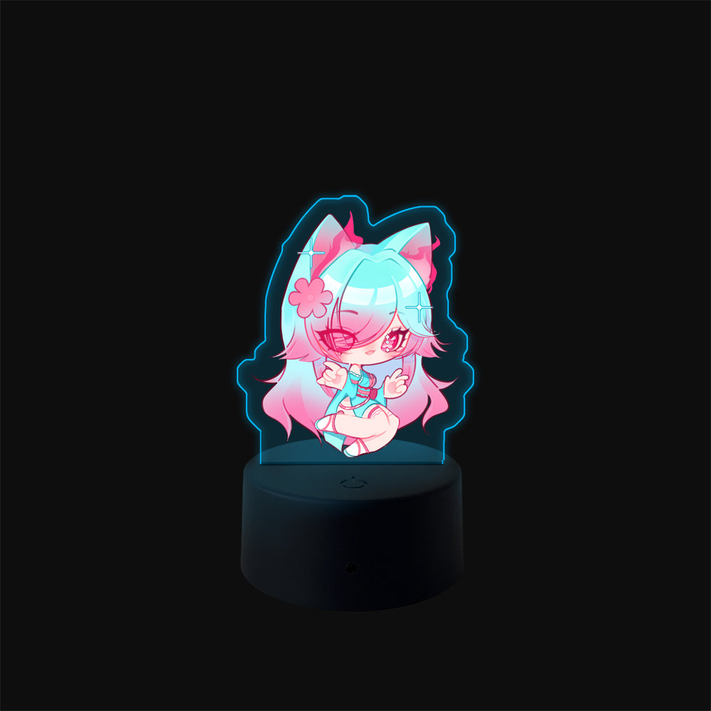 AkumaMikoVT Chibi LED Desk Lamp