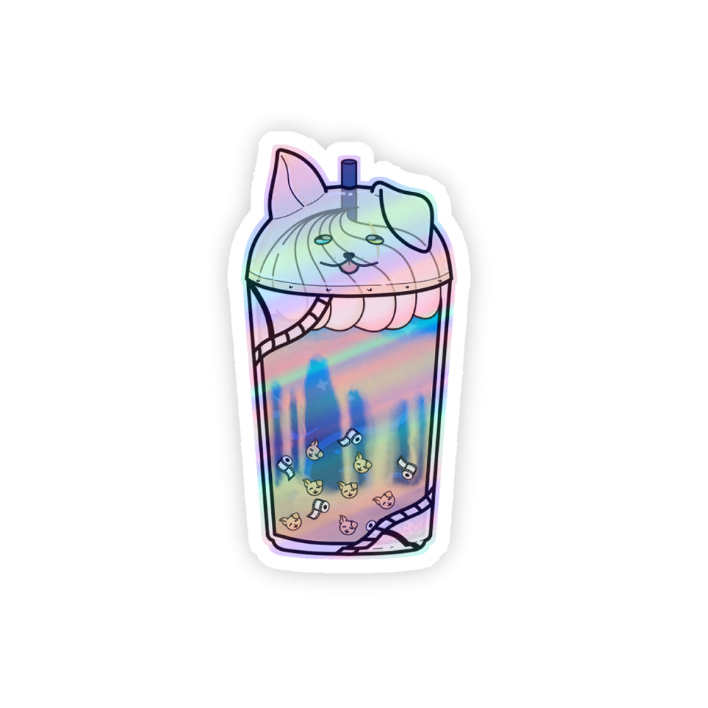 MacGleezy Holographic Sticker