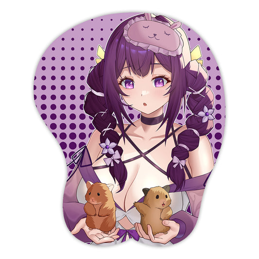 MagikSora Hamster 3D Mousepad