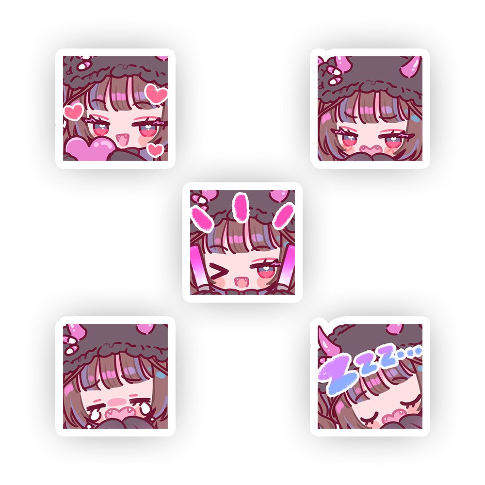 MaimeMeow Emote Sticker Pack