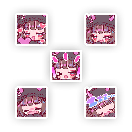 MaimeMeow Emote Sticker Pack