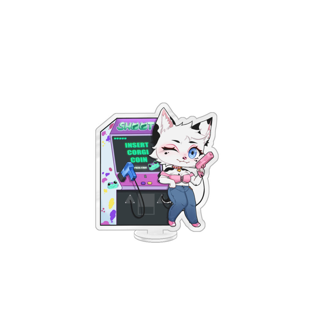 MaisieCorgi Insert Coin Standee – UwU Market