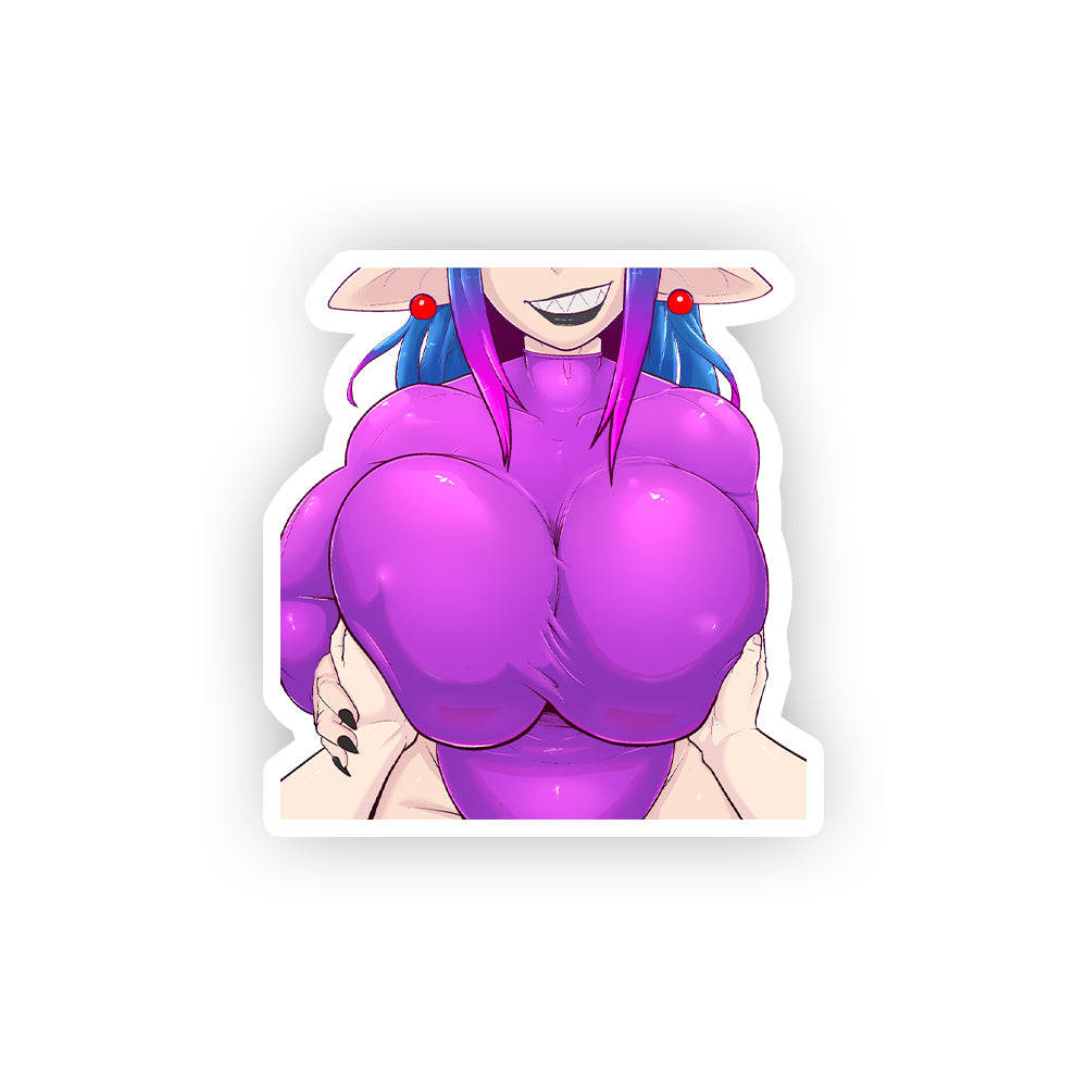 Makari Oppai Sticker