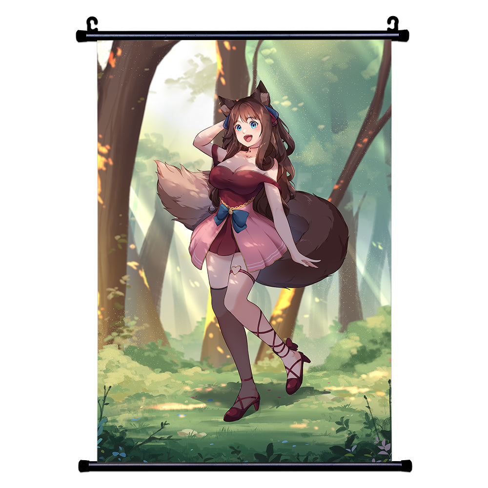 MaknCh3esy "Forest Stroll" Wall Scroll