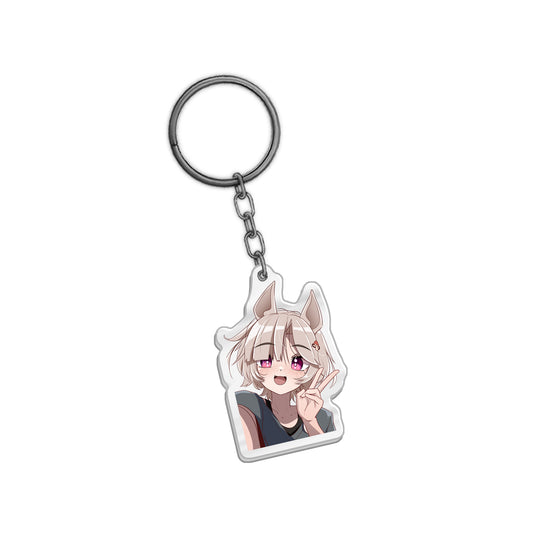 MarkyEvan Peace Keychain