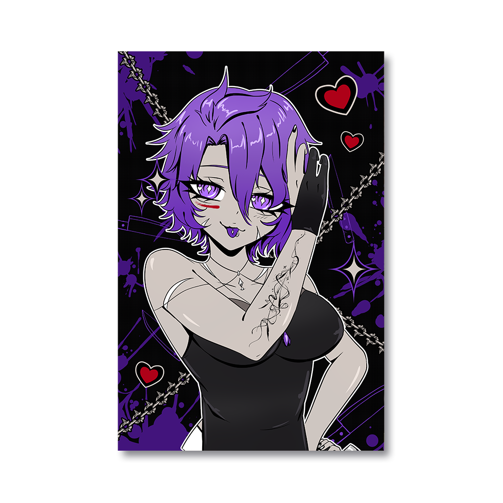 Cherimint "Knives Out" Poster