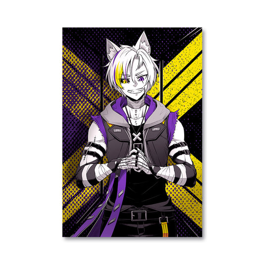 NoriGoriVT Feral Catboy Poster