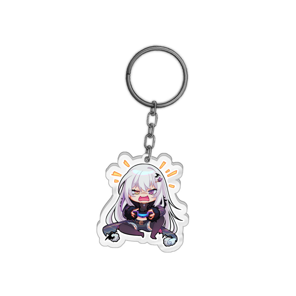 Mefelis_Hex Rage Keychain