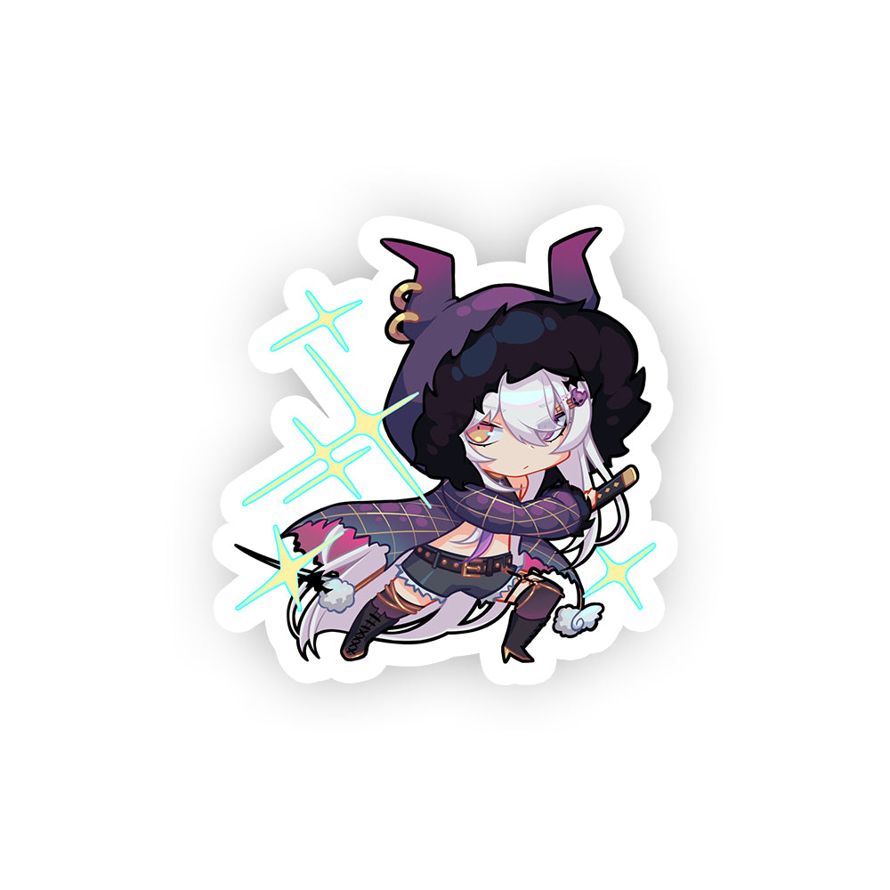 Mefelis_Hex Blade Sticker