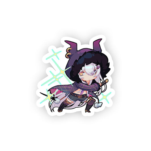 Mefelis_Hex Blade Sticker