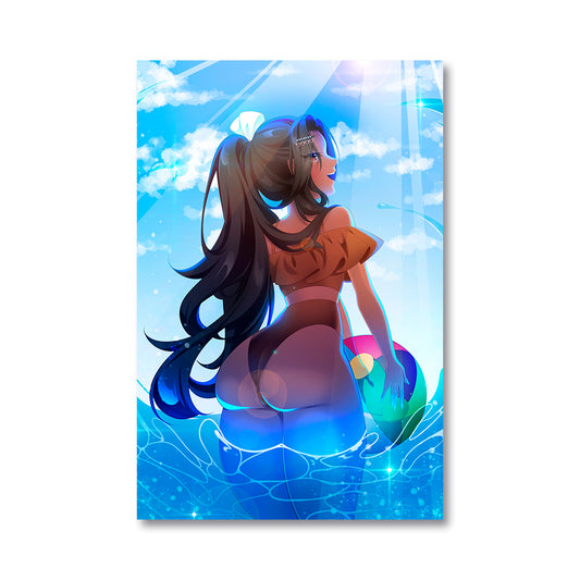 Memseyy Beach Ball Poster