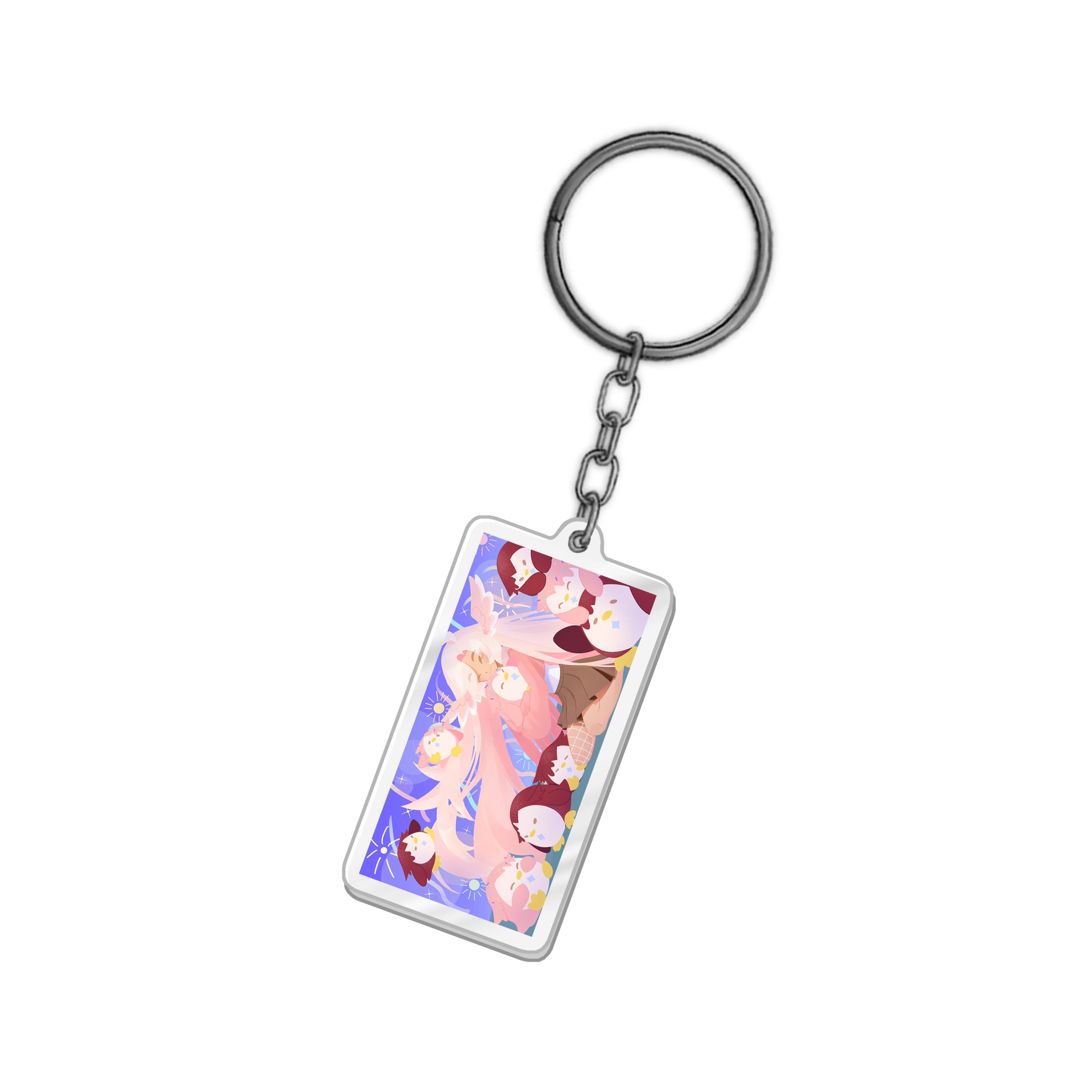 MenguStrawbs "Scoops!" Keychain