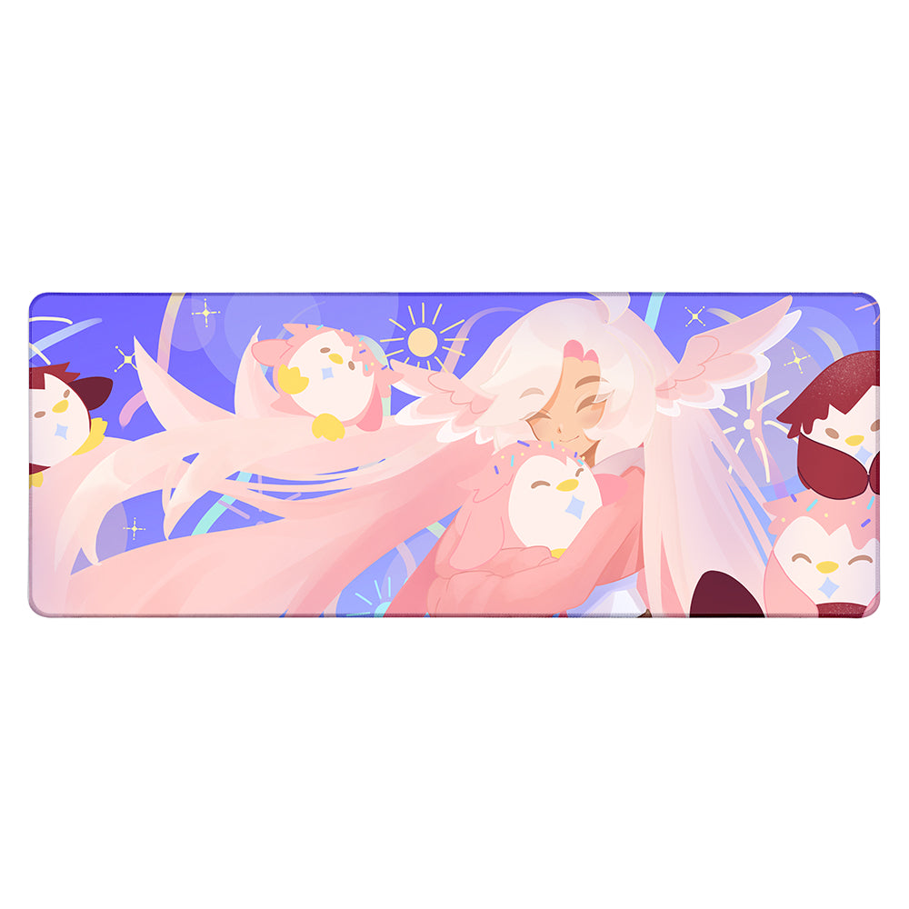 MenguStrawbs "Scoops!" XL Mousepad