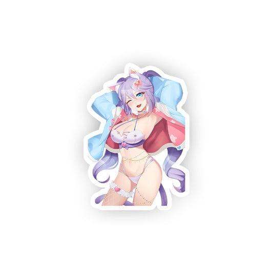 meowjennycat Summertime! Sticker