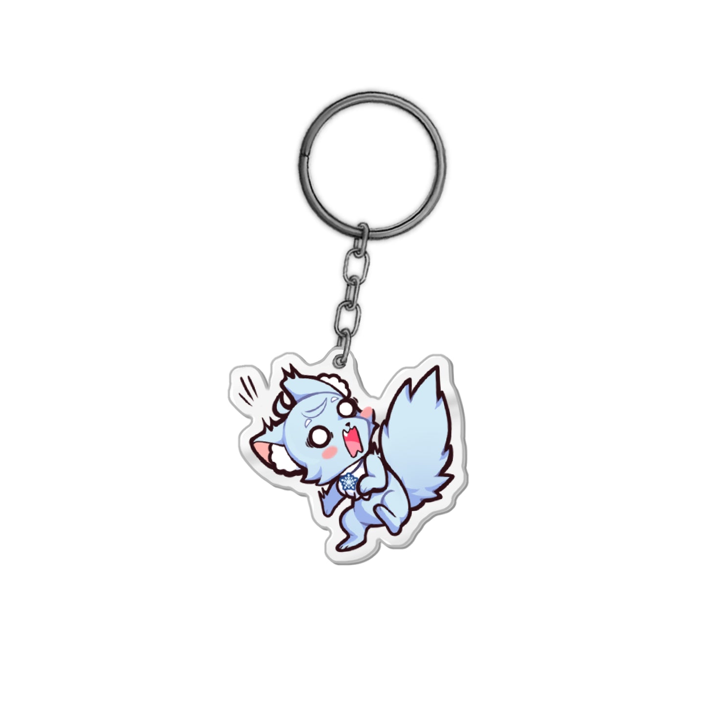 Mifuyu Shocked Keychain