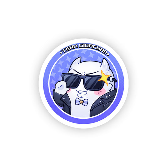MikaBoogey GigaChad Sticker