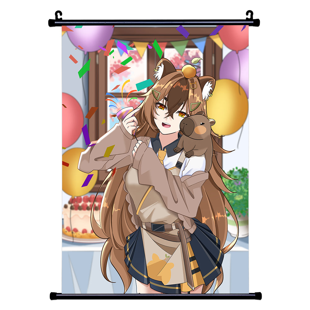 MikanVT Birthday Release Wall Scroll