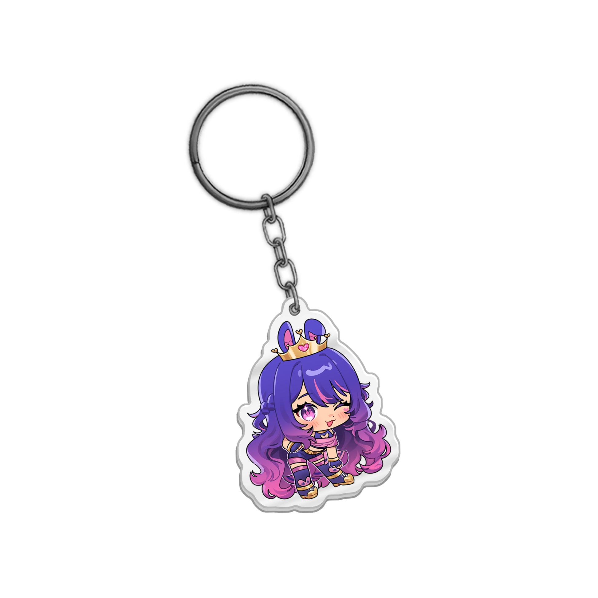Mimiipyon 'Royal Bunny Pop!' Keychain
