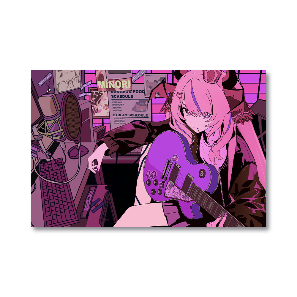 MinoriKyun Chill VIbes Poster