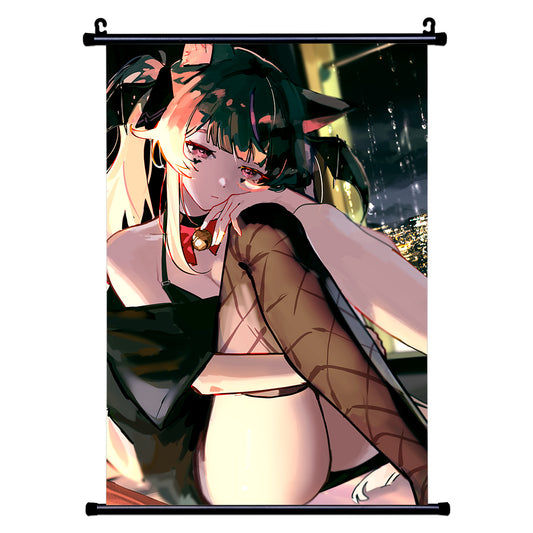 MinoriKyun Cozy Nights Wall Scroll