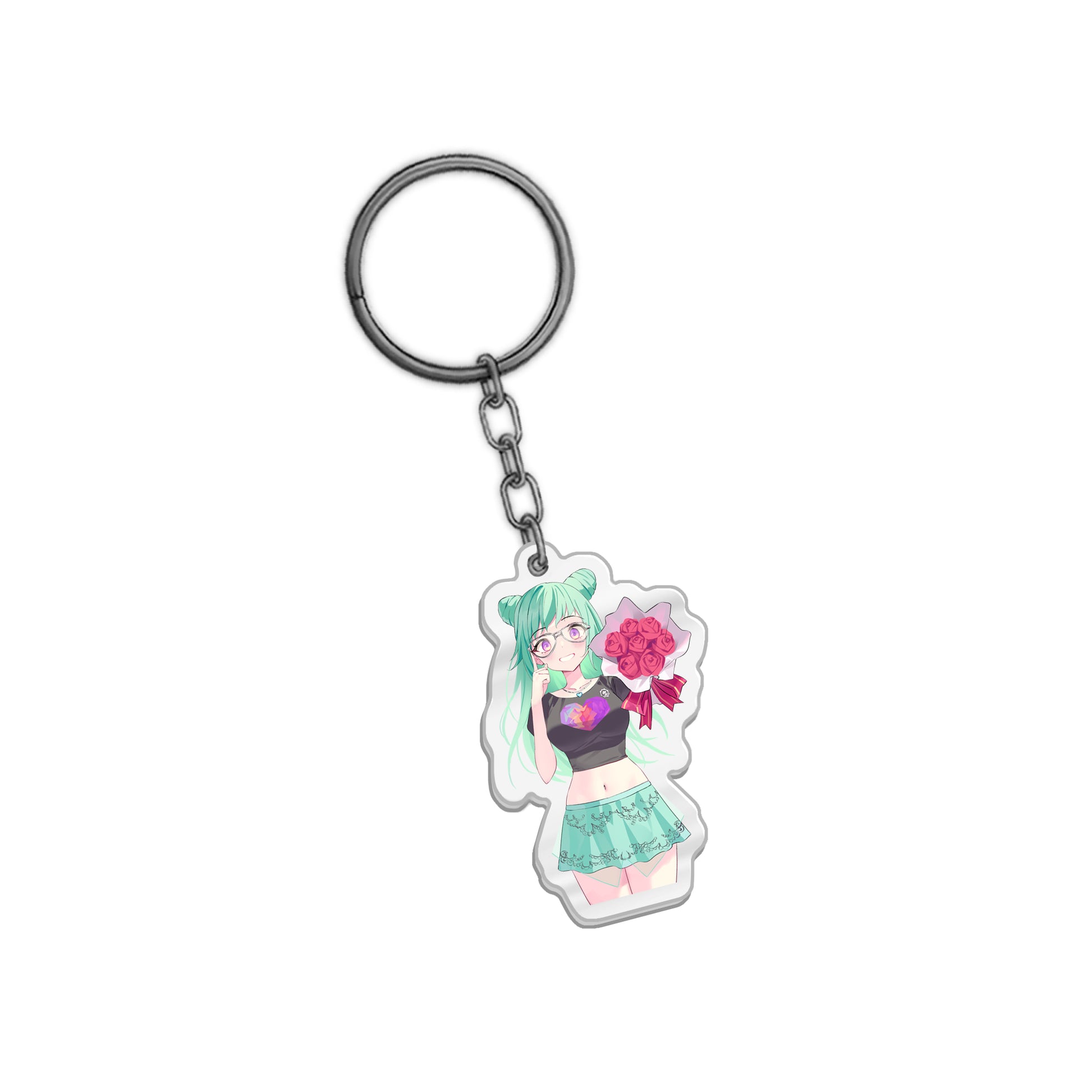 MintyMikkusu 'Farmer' Keychain