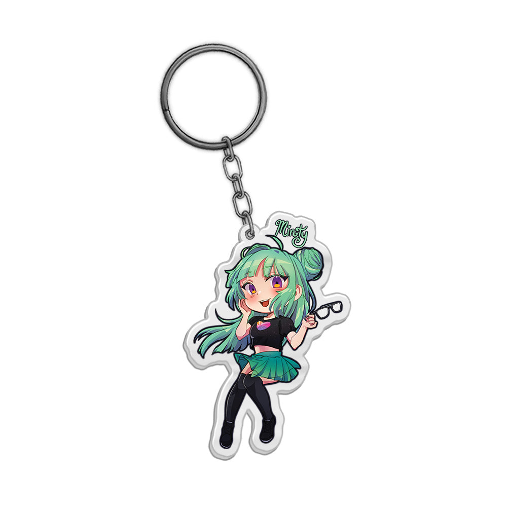 MintyMikkusu 'Birthday 2026' Keychain