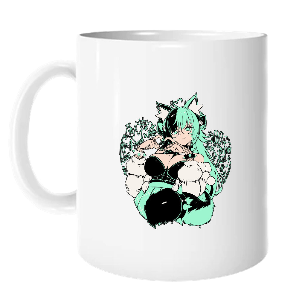 MintzeyMoon Mint Punk Mug