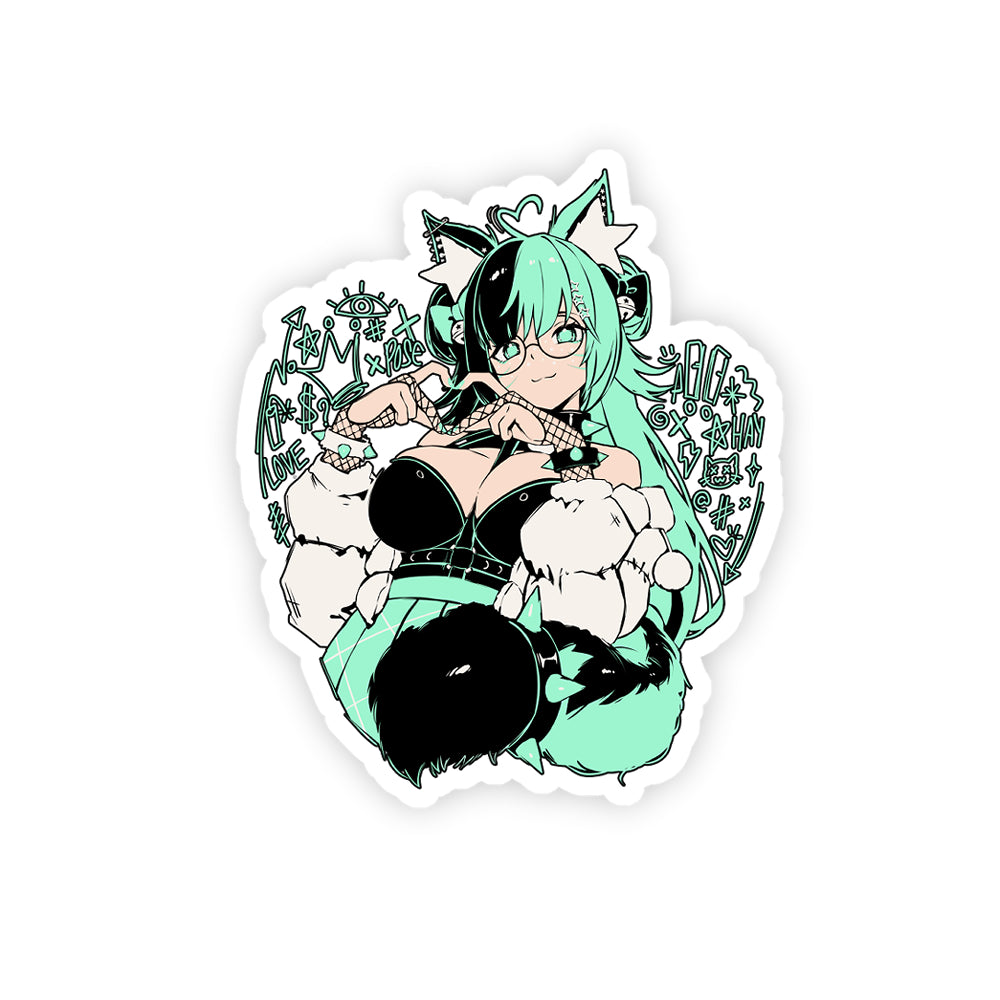 MintzeyMoon Mint Punk Sticker