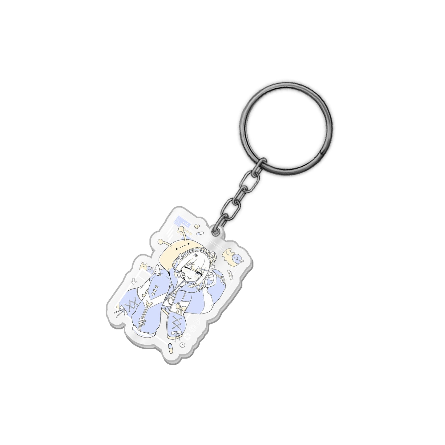 mipyun "Girlsnailure" Acrylic Keychain