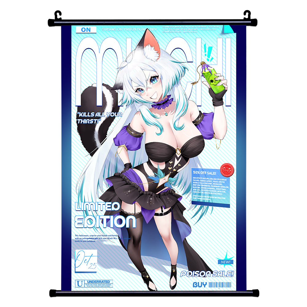 MischiVT "Pick Your Poison" Wall Scroll