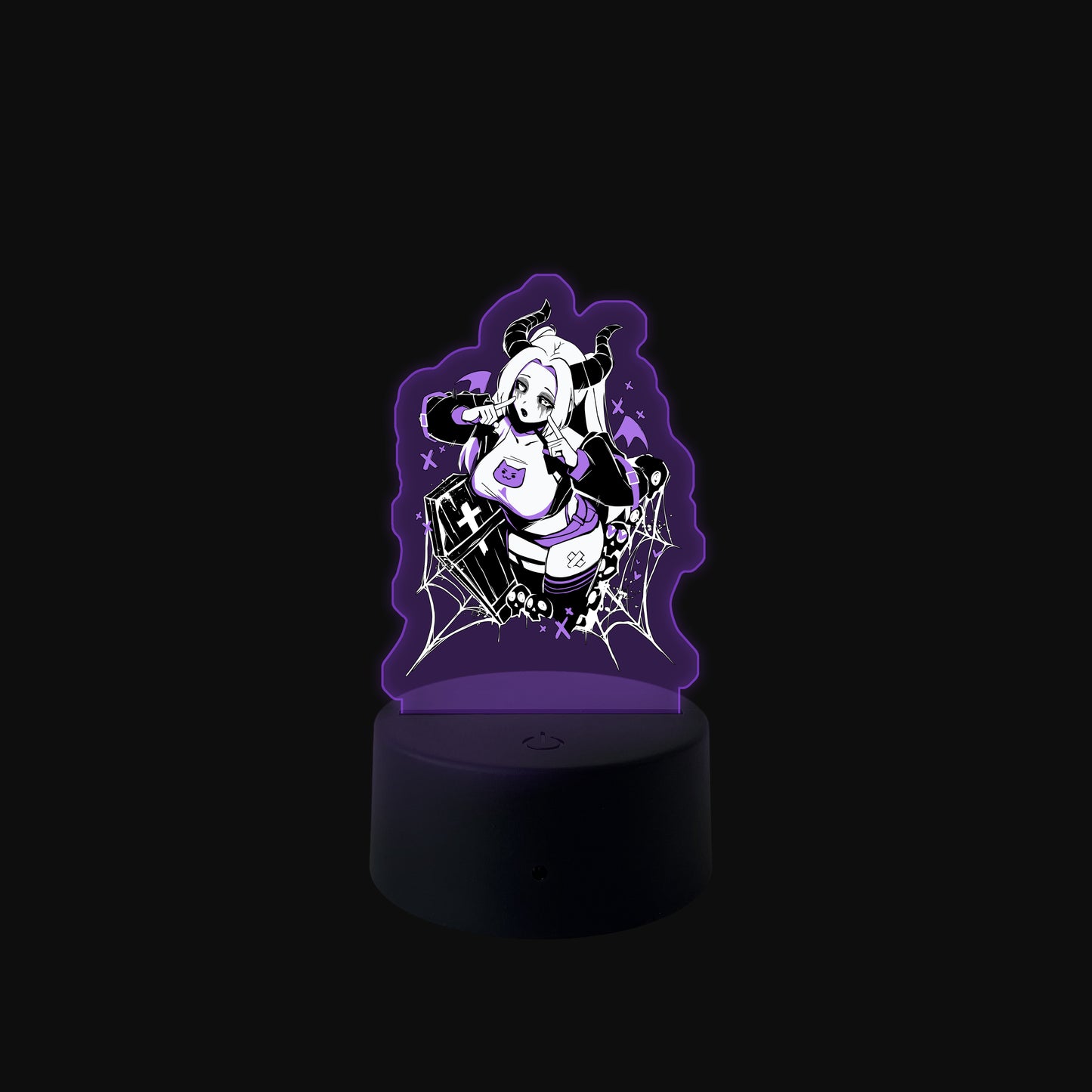 MissItsyBlitzy "Necromancer" LED Desk Lamp