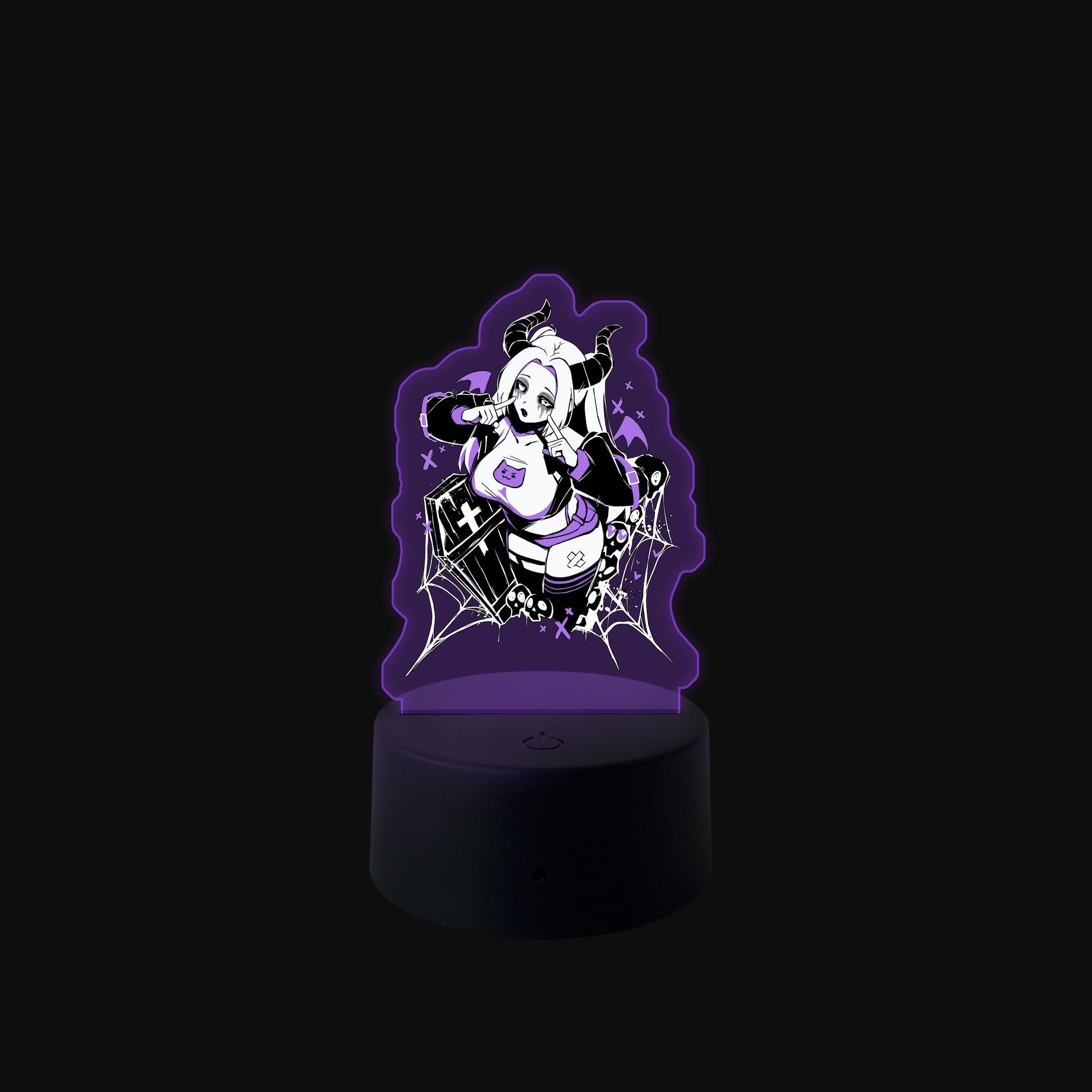 MissItsyBlitzy "Necromancer" LED Desk Lamp