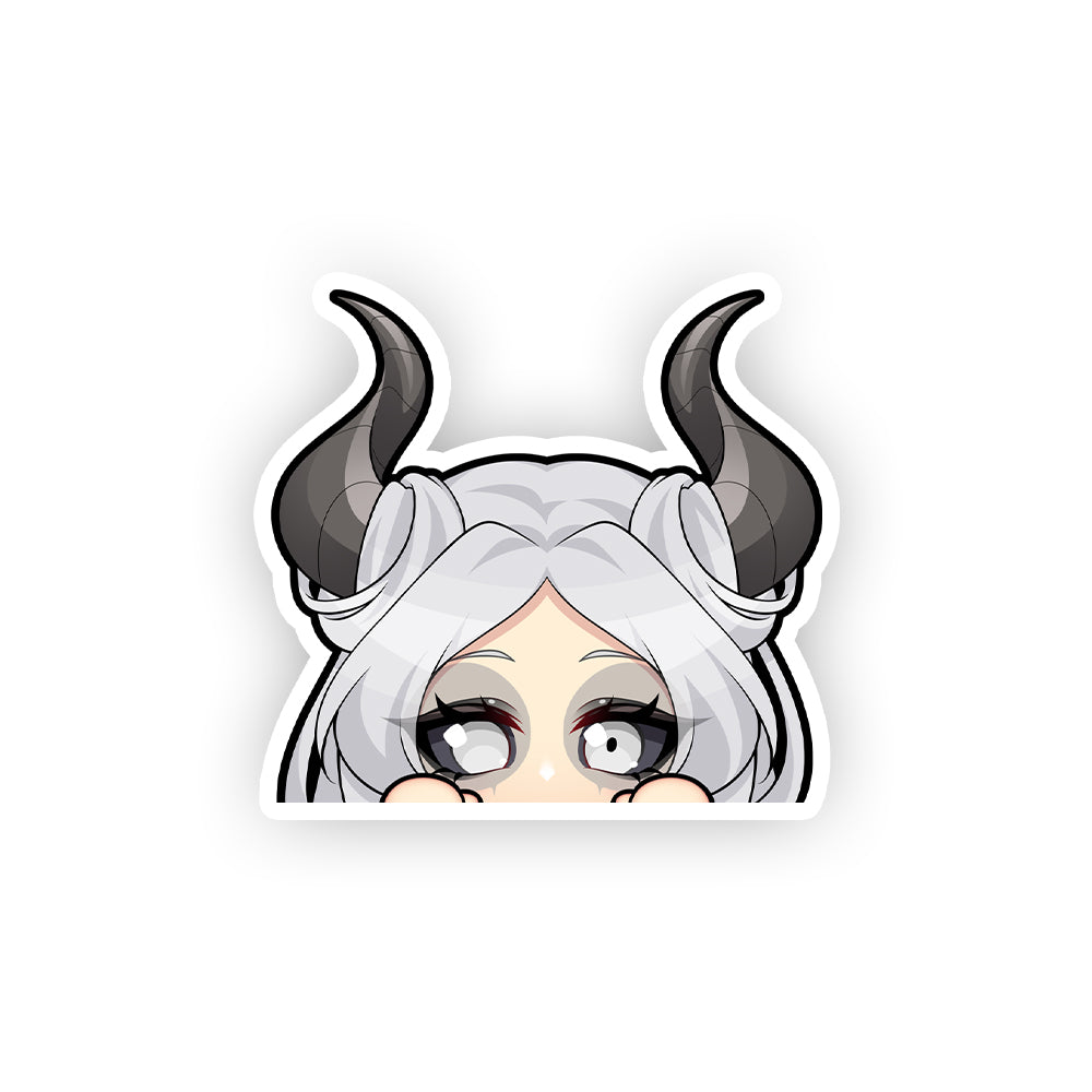 MissItsyBlitzy "Chibi Peek" Sticker