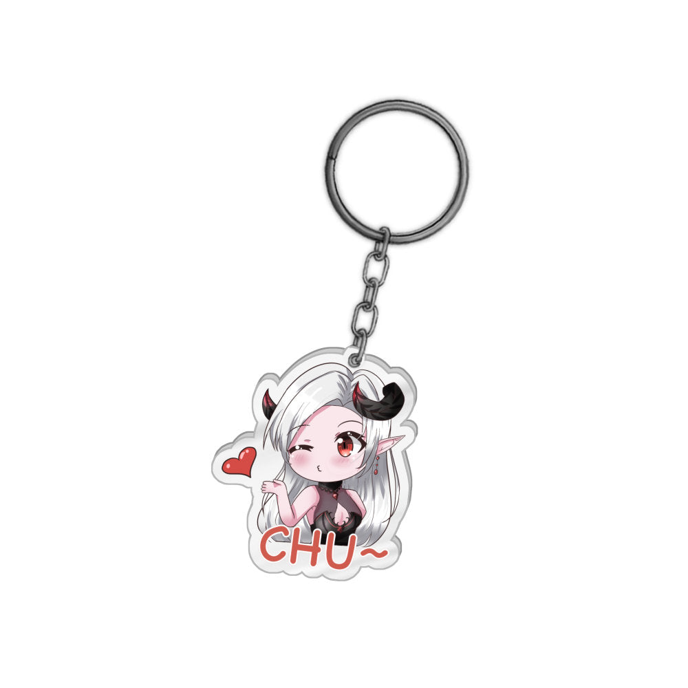 MistressLenore Kiss Keychain