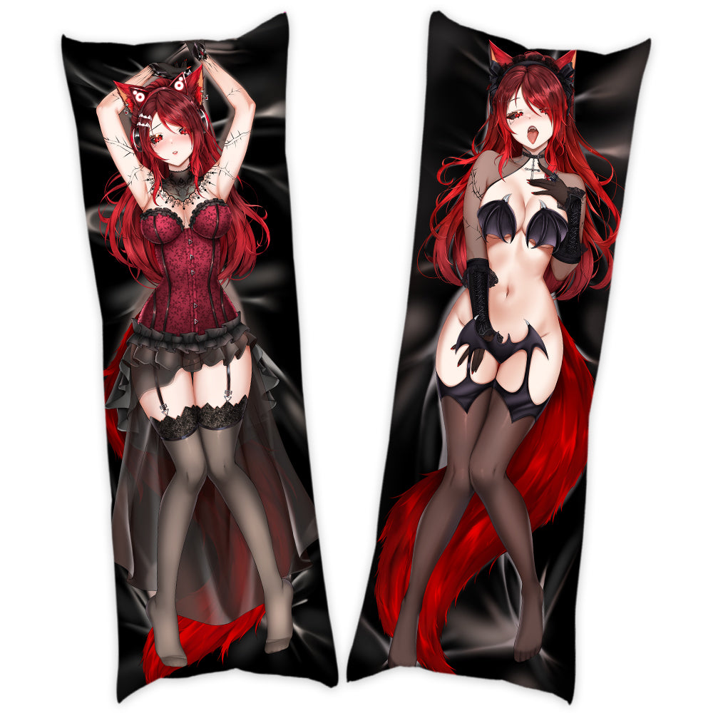 M'iyu Fhey "Sanguine Seduction" Black Dakimakura