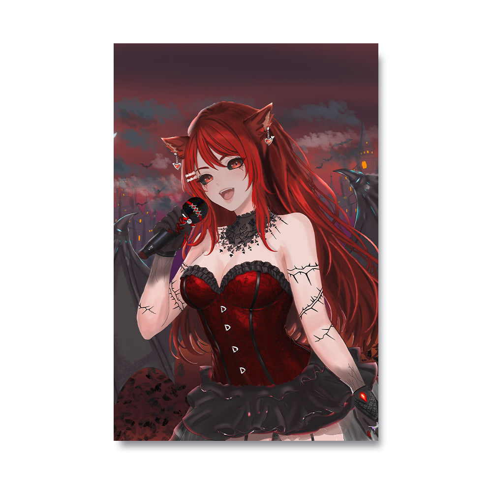 M'iyu Fhey "On the Mic" Tall Poster