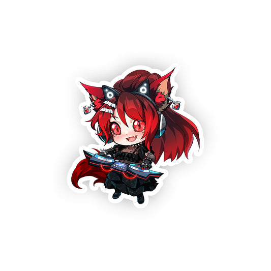 M'iyu Fhey "Chibi Gothic" Sticker
