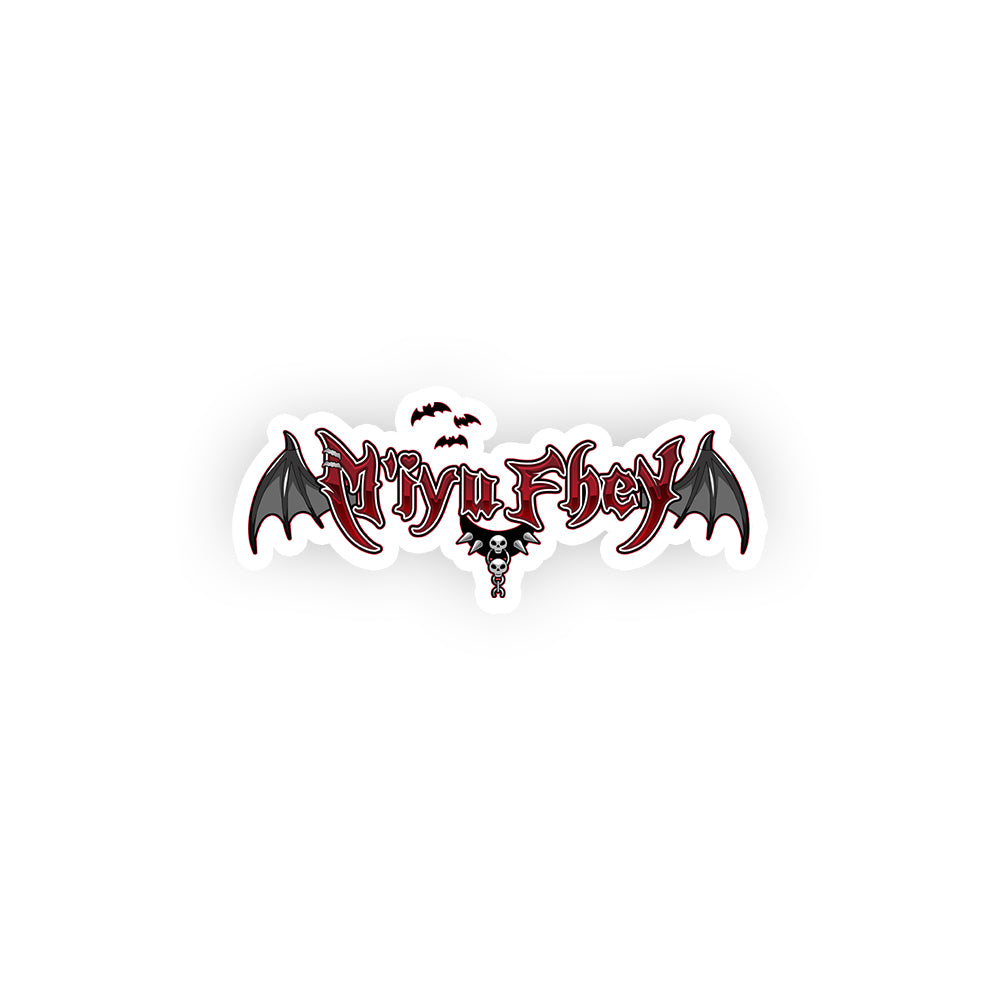 M'iyu Fhey "Vampiric Logo" Sticker