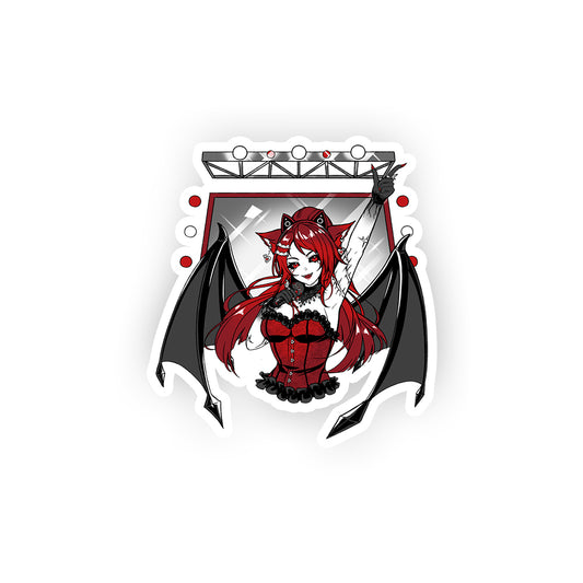 M'iyu Fhey "Vampire Catgirl DJ" Sticker