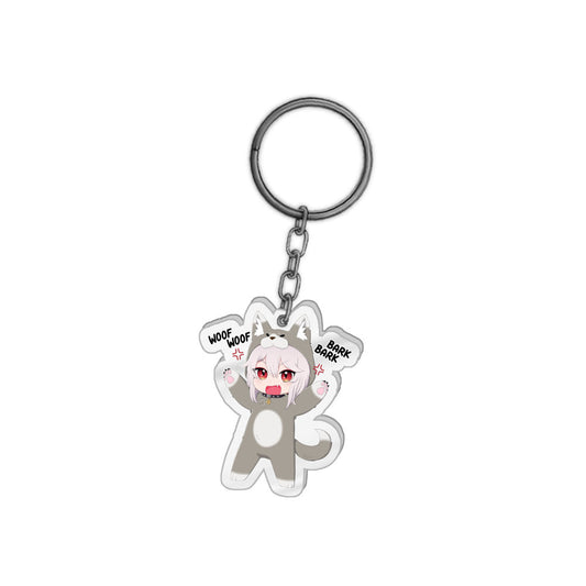 Mizuz ﻿Bork Bark Woof! Keychain