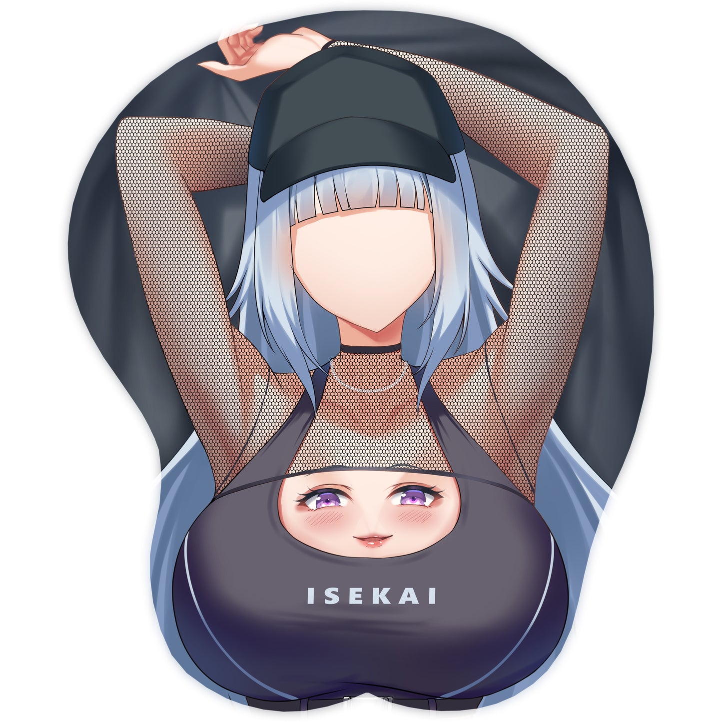 TruckChan Eyes Down Here 3D Mousepad