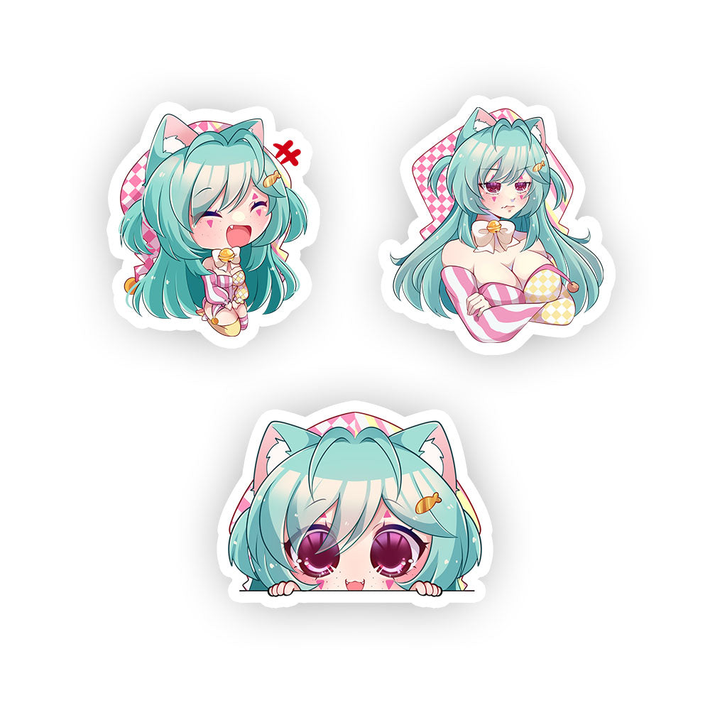 Mokarui "Clowning Around" Sticker Pack