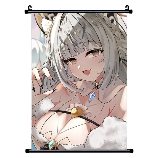 MomoChanVT "Lounging Leopard" Wall Scroll