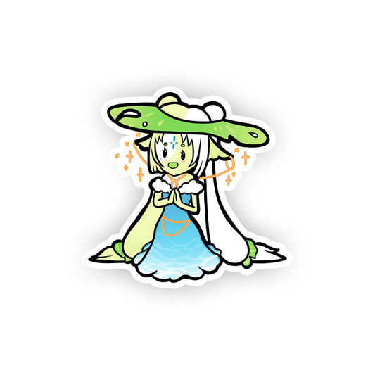 MonisteraVT Chibi Sticker