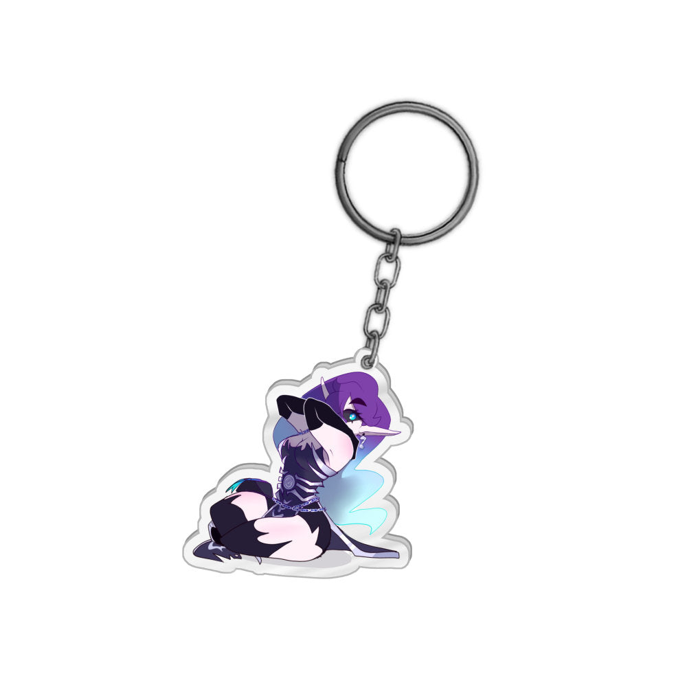 MoodyCharon Strike A Pose Keychain