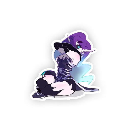MoodyCharon Strike A Pose Sticker