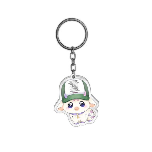 Moomistar Fish Fear Me Butters Keychain