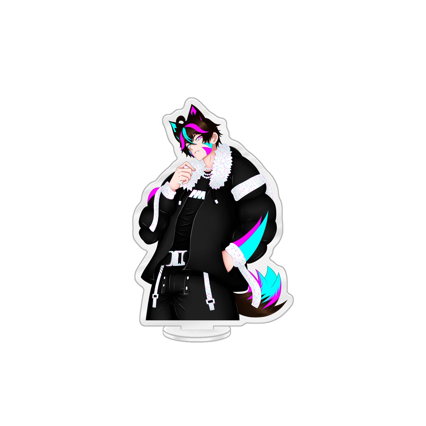 MopMovies Neon Standee
