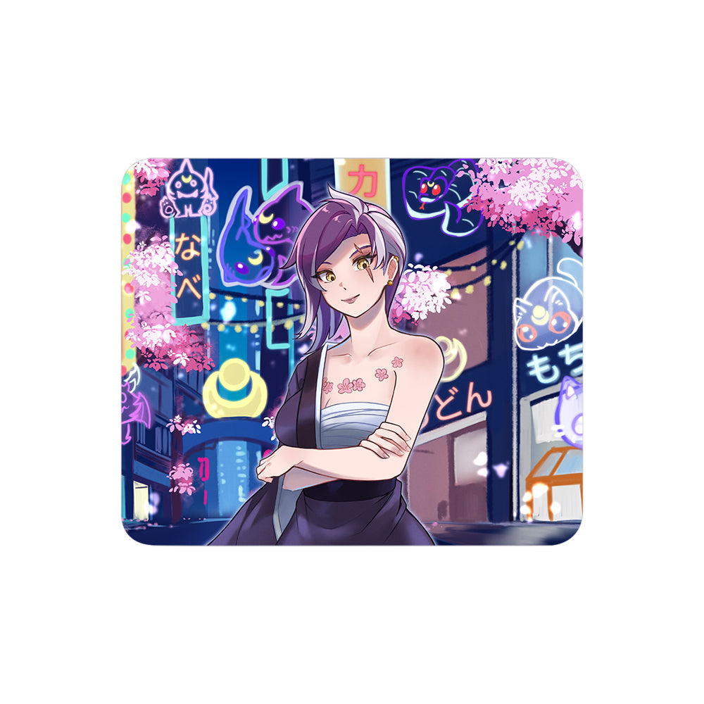 LunariValkyrie City Lights Standard Mousepad