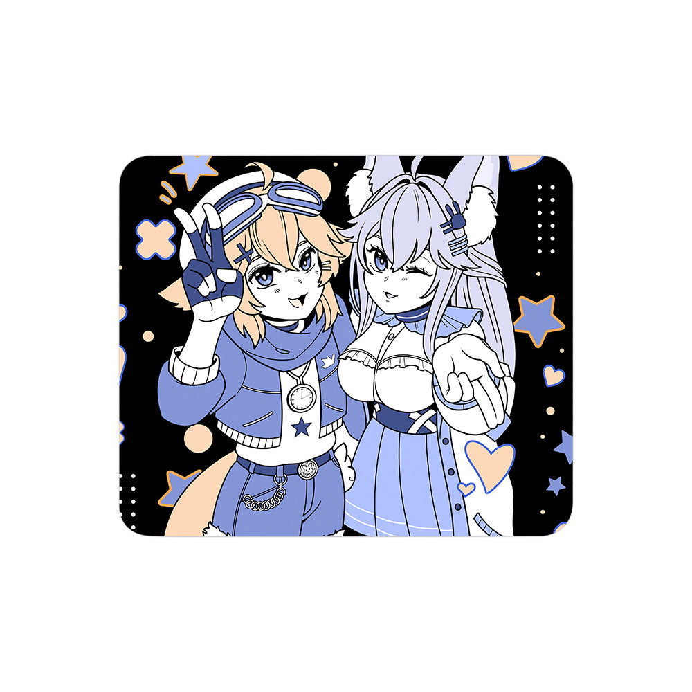 KitsuneThunder "Haru & Hina" Mousepad